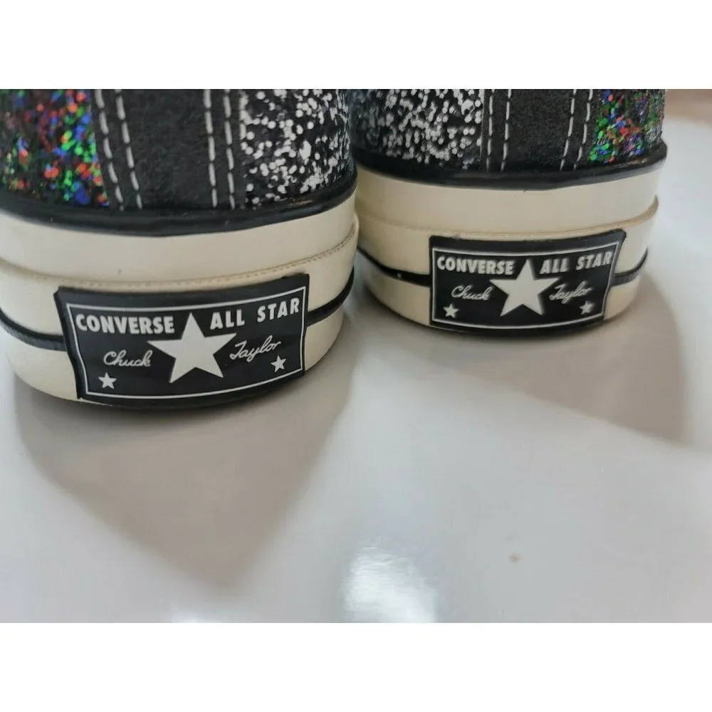 New No Box Converse x JW Anderson Chuck 70 Glitter SZ 12/14 UniSex - Picture 6 of 12